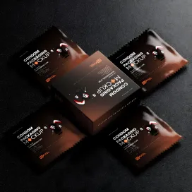 Condom With Dark Color Setup 03